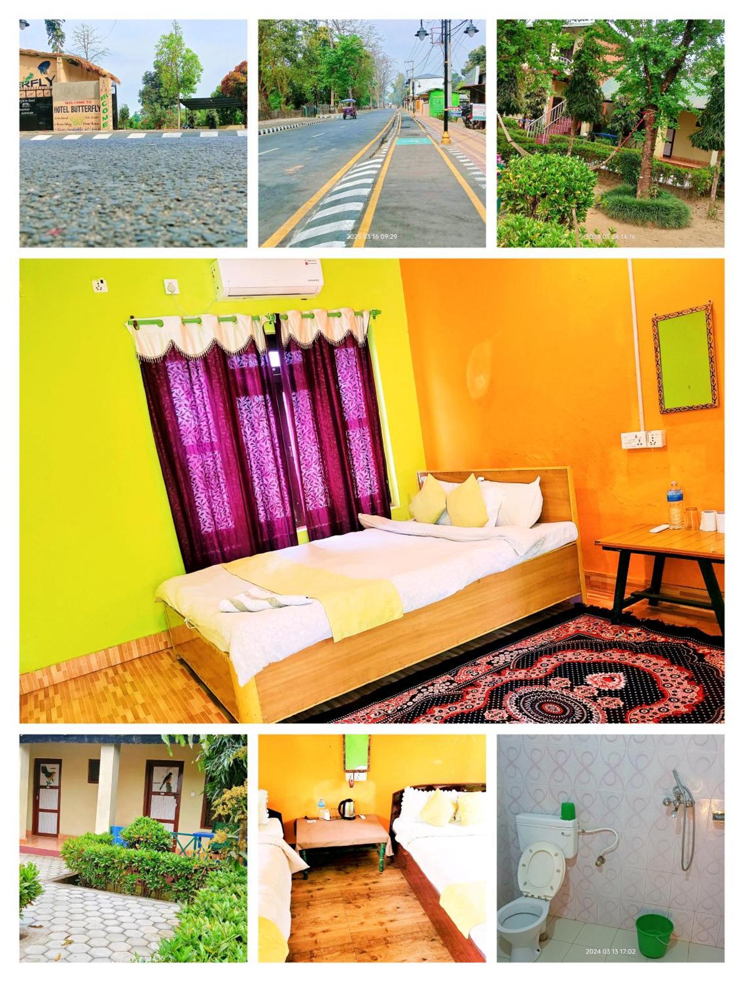 Hotel Butterfly - Peaceful Garden For Nature Lovers Sauraha Εξωτερικό φωτογραφία